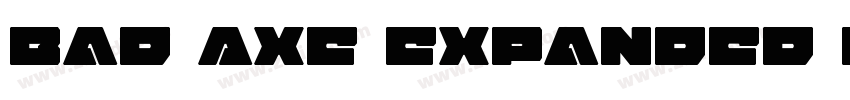 Bad Axe Expanded Exp字体转换